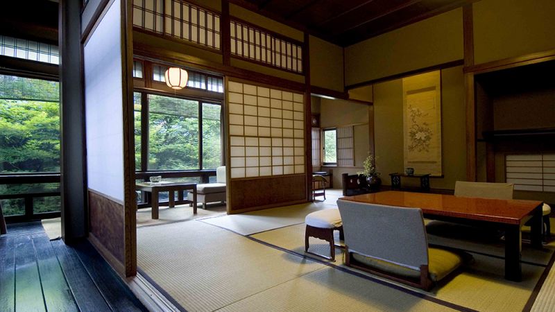 sự tiếp đãi tại ryokan